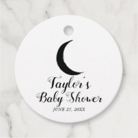 Astrologie Zodiaque Croissant Noir Baby Shower  