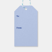 Étiquettes-cadeau Astronaut de chat caricature amusant (Dos)