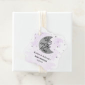 Étiquettes Cadeau Au-Dessus De La Lune | Baby shower neutre (En situation)