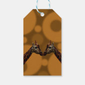 Étiquettes-cadeau Auto-réflexion Giraffe, (Dos)