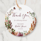 Étiquettes Cadeau Automne (Devant)