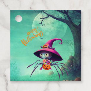 Étiquettes Cadeau Automne/araignée/sorcier/halloween