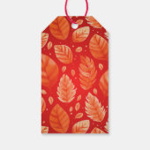 Étiquettes-cadeau Automne Automne Canted Apple Party (Dos)