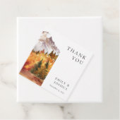 Étiquettes Cadeau Automne Automne Mariage élégant (En situation)