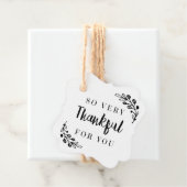 Étiquettes Cadeau Automne Rustique Automne Thanksgiving Holiday Cade (En situation)