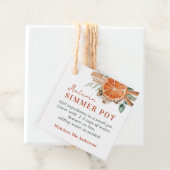 Étiquettes Cadeau Automne Simmer Pot Stovetop Potpourri Cadeau (En situation)