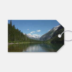 Étiquettes-cadeau Avalanche Lake dans le parc national de Glacier