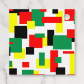 Étiquettes Cadeau avant-gardiste (Dos)