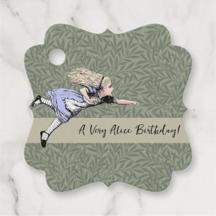 Étiquettes Cadeau Aventure de Alice au pays des merveilles volante T