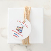 Étiquettes Cadeau Aventure ferroviaire modifiable 2e anniversaire Me (En situation)