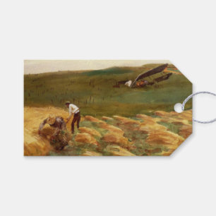 Étiquettes-cadeau Avion écrasé (par John Singer Sargent)