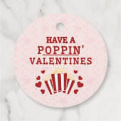 Étiquettes Cadeau Ayez un Ballotin de Valentines Poppin (Dos)