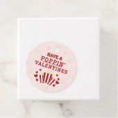 Étiquettes Cadeau Ayez un Ballotin de Valentines Poppin (En situation)