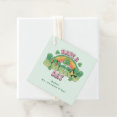 Étiquettes Cadeau Ayez une journée chanceuse Rétro St. Patrick's Day (En situation)