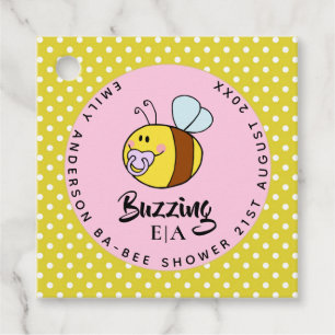 Étiquettes Cadeau Ba-BEE Baby shower mignon Merci Favoriser