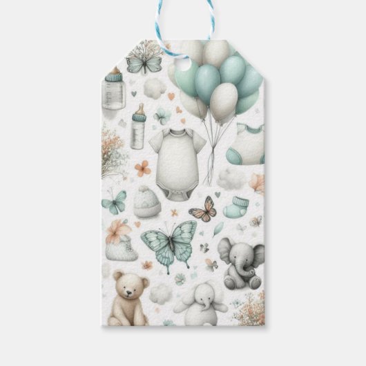 Étiquettes-cadeau Baby Boy (Devant)