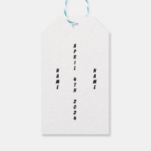 Étiquettes-cadeau Baby Boy Classic Car