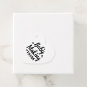 Étiquettes Cadeau Baby Making Potion Drôle Douche Merci Coeurs (En situation)