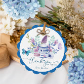 Étiquettes Cadeau Baby prépare le Baby shower de fête du thé Merci