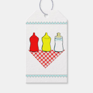 Étiquettes-cadeau Baby shower BBQ