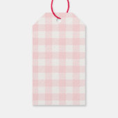 Étiquettes-cadeau Baby shower bébé doux (Dos)