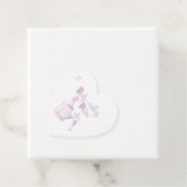 Étiquettes Cadeau Baby shower Bébé Lilac mignonne Faire Potion (En situation)