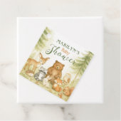 Étiquettes Cadeau Baby shower Bébé mignon Animaux (En situation)