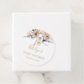 Étiquettes Cadeau Baby shower Boho Pampas Grass (En situation)