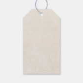 Étiquettes Cadeau Baby shower Cheval (Dos)