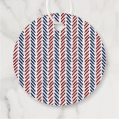 Étiquettes Cadeau Baby shower de baseball garçons (Dos)