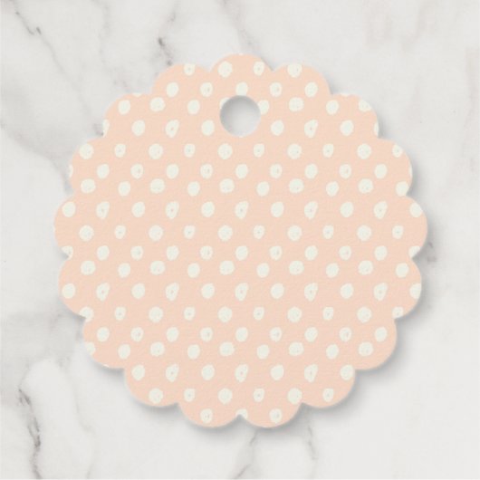 Étiquettes Cadeau Baby shower de cache de cache (Dos)