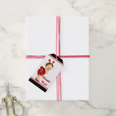 Étiquettes-cadeau Baby shower de fille de Baby shower de Ladybug (Avec de la ficelle)