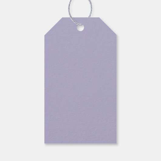 Étiquettes-cadeau Baby shower de fille papillon rose violet (Dos)