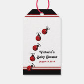 Étiquettes-cadeau Baby shower de la cocaïne américaine africaine (Dos)