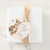 Étiquettes Cadeau Baby shower de Llama Merci (En situation)