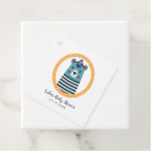 Étiquettes Cadeau Baby shower de l'ours marin (En situation)