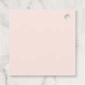 Étiquettes Cadeau Baby shower de nuage mignon (Dos)