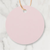 Étiquettes Cadeau Baby shower de papillons Whimsical (Dos)