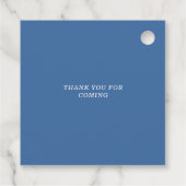 Étiquettes Cadeau Baby shower de petit garçon (Dos)