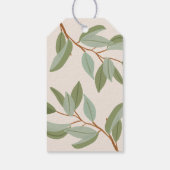 Étiquettes-cadeau Baby shower d'Oranges de Citrus Little Cutie (Dos)