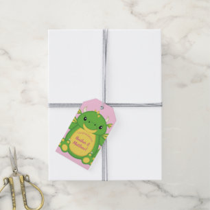 Étiquettes-cadeau Baby shower Dragon