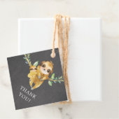 Étiquettes Cadeau Baby shower du calque mignon Favorise (En situation)