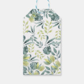 Étiquettes-cadeau Baby shower éléphant (Dos)