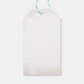 Étiquettes-cadeau Baby shower Fleur sauvage Boho (Dos)