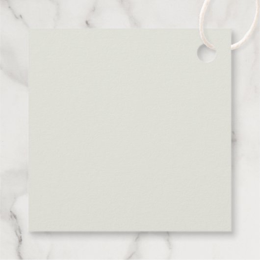 Étiquettes Cadeau Baby shower géométrique Or Neutre Sexe (Dos)