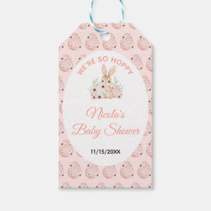 Étiquettes-cadeau Baby Shower Lapin de Pâques