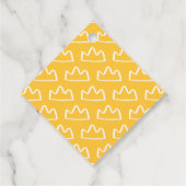 Étiquettes Cadeau Baby shower manuscrit moderne (Dos)