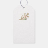 Étiquettes-cadeau Baby shower Merci Rocking Horse (Dos)