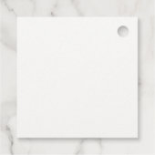 Étiquettes Cadeau Baby shower minimal Boho Boy (Dos)