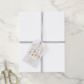 Étiquettes-cadeau Baby shower mobile Boho Scandi (Avec de la ficelle)